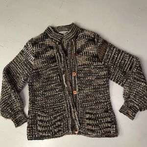 Lauren Cole Petites button up sweater S